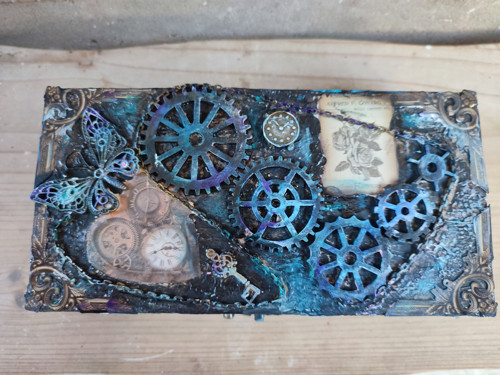Mixed media krabička — foto 3