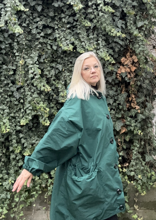 Bunda maxi zelená — foto 5