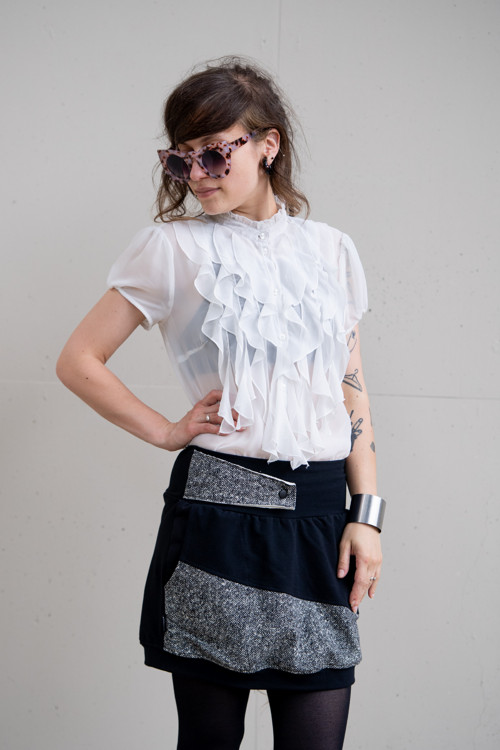 Sukně BEIGE / limitka — foto 6