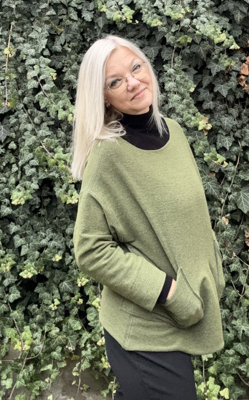 Mikina světle zelená — foto 4