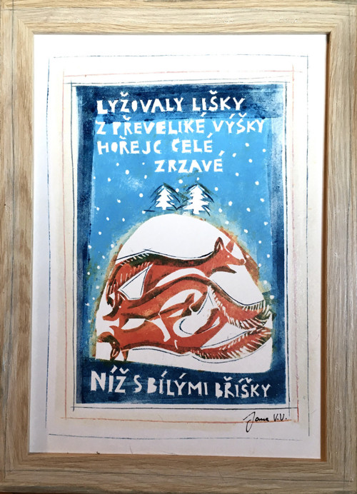 Lyžovaly lišky — foto 3