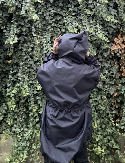 Bunda šusťáková modrá — foto 4