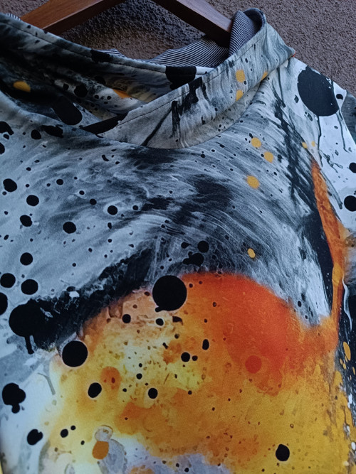 Paint splatters ... mikina s kapucí L — foto 3