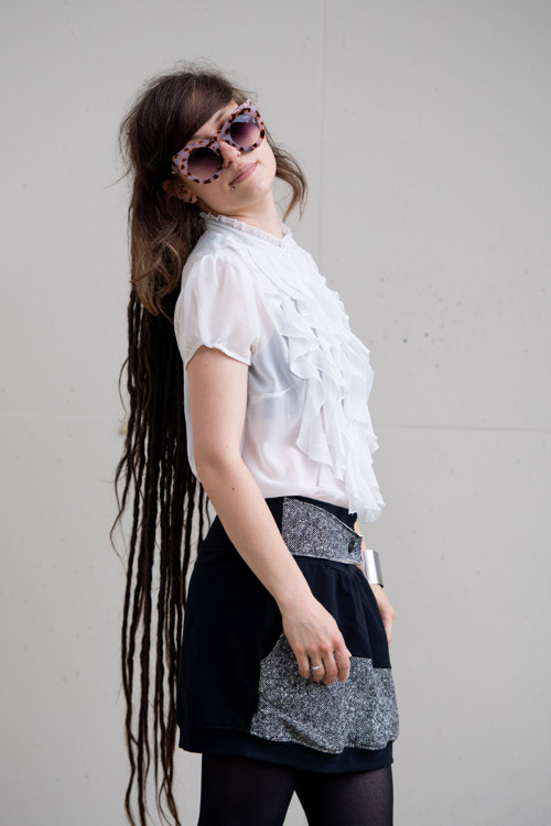 Sukně BEIGE / limitka — foto 2