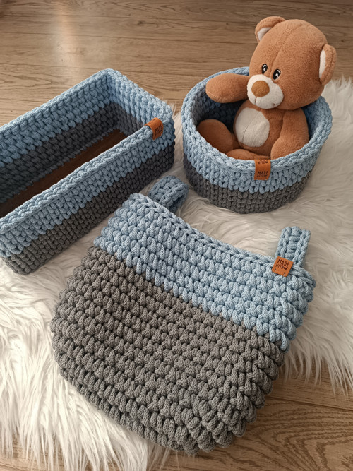 HÁČKOVANÝ KOŠÍK — foto 2