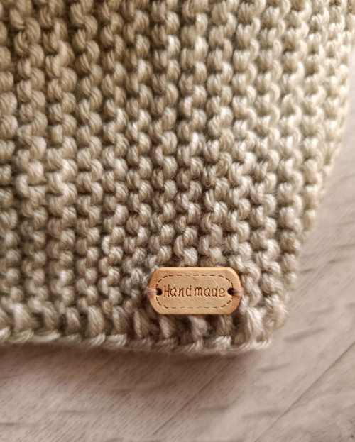 Pletená čelenka s uzlem — foto 2
