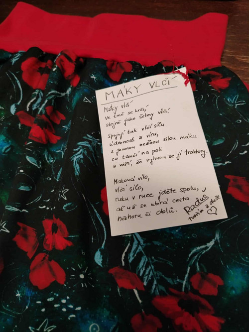 Krátká sukně MAKOVÁ — foto 2