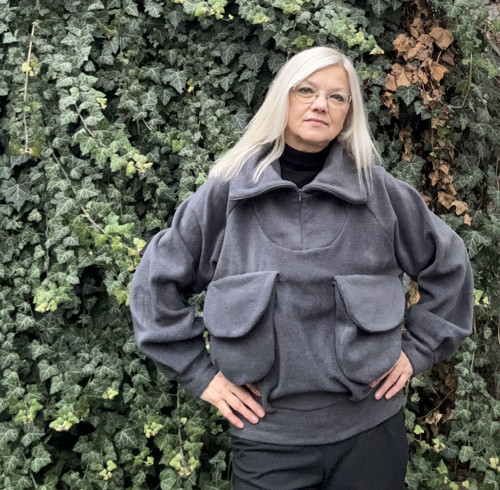 Mikina z pružného flauše — foto 2