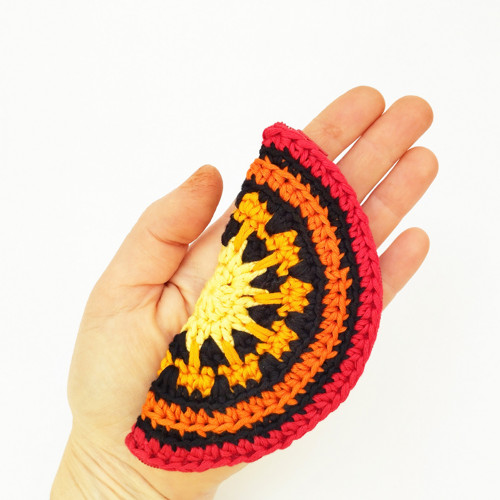 Háčkovaná peněženka – mandala — foto 2