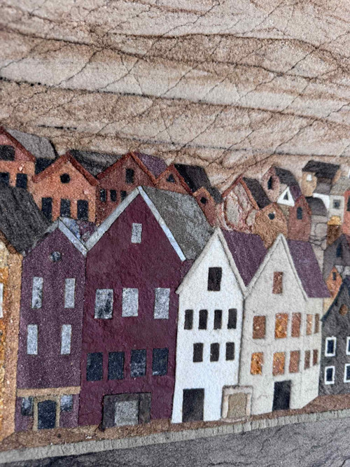 BERGEN, pískovcový obrázek — foto 3