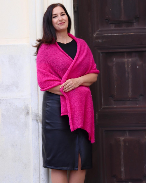 Pléd magenta — foto 2