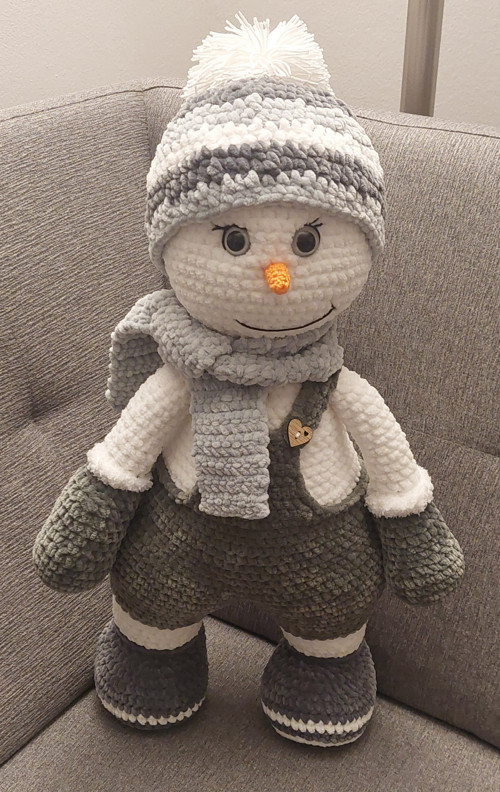 Háčkovaný sněhulák — foto 5