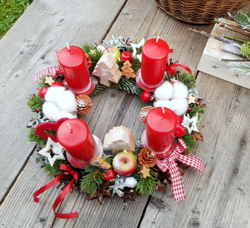 Adventní věnec "Vánoce tradičně" — foto 2