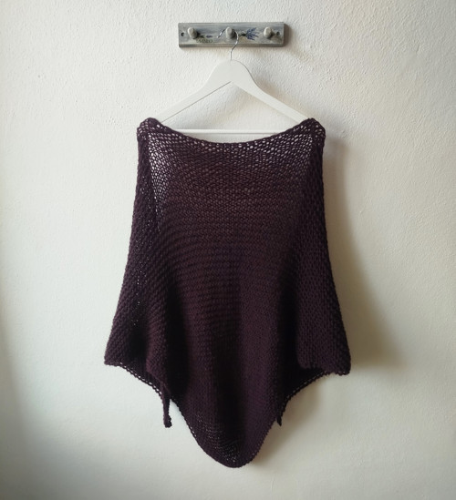 Elinor, tmavá vínová — foto 5