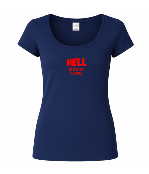 Hell Is Other People | dámské tričko — foto 2