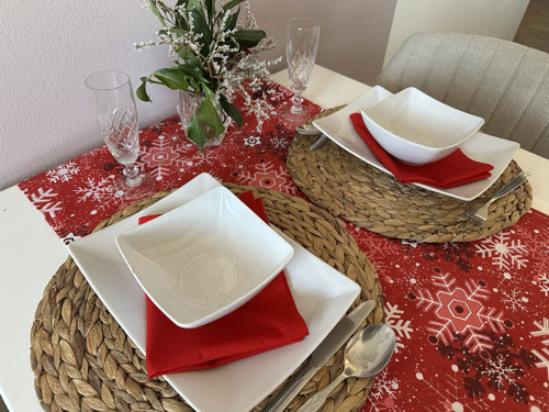 Vánoční sada červená — foto 2