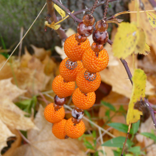 Náhrdelník - oranžáda — foto 5
