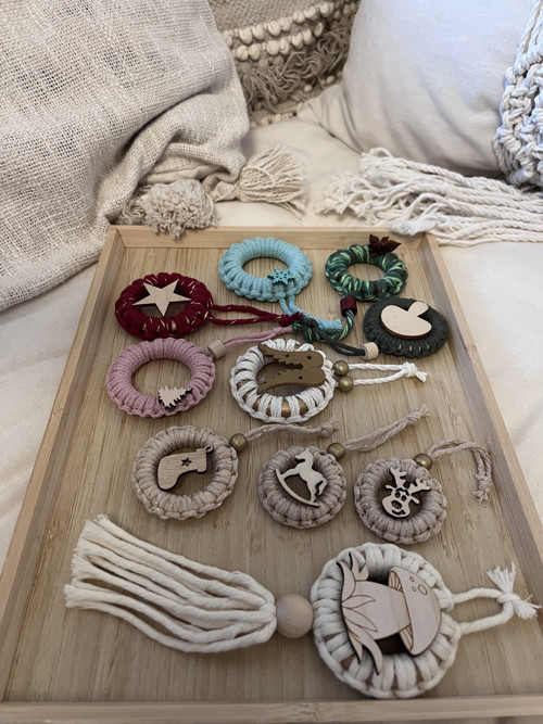 Vánoční ozdoba v Boho stylu — foto 5
