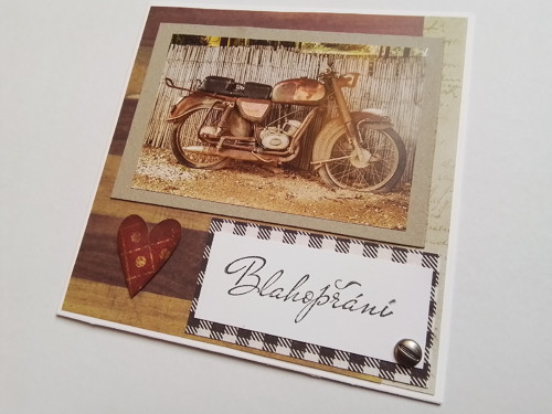 Přáníčko pro pány motorkáře — foto 2