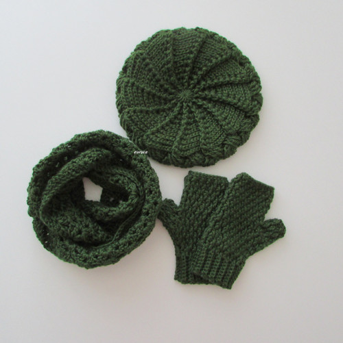 Baret + nákrčník + rukavice — foto 2