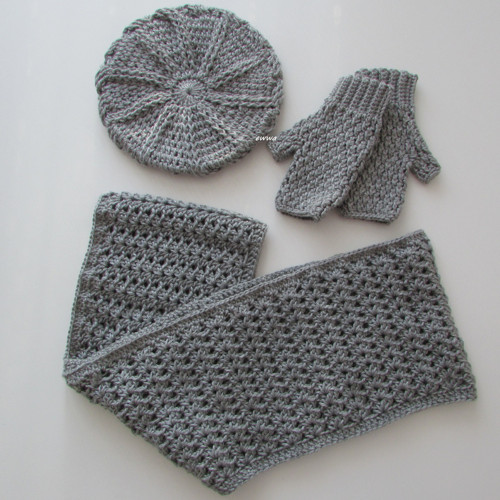 Baret + nákrčník + rukavice — foto 3