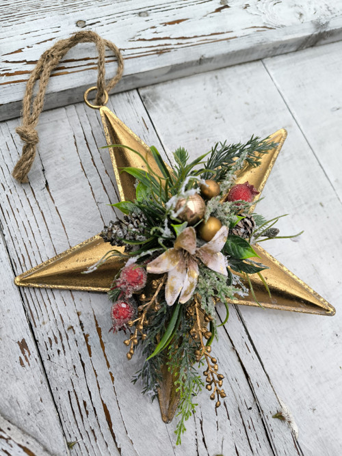 Vánoční, adventní hvězda 22 cm...Nerte — foto 2