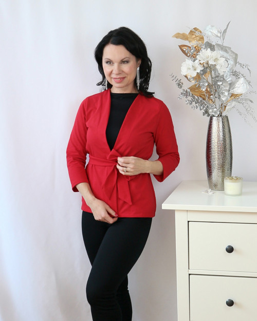 Li-La kabátek červený — foto 2