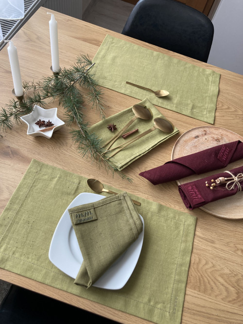 Ľanové PEAS stolovanie — foto 3