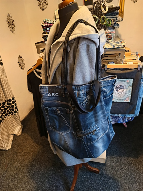 Denimovka maxi obřice — foto 6