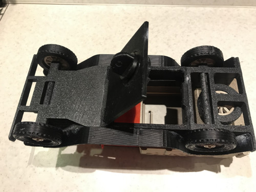 Kasička nákladní auto 1930 bílé — foto 2