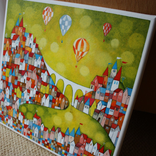 Sluníčkový II ... 40x40cm — foto 6