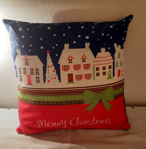 VÁNOČNÍ POLŠTÁŘ Merry Christmas — foto 2