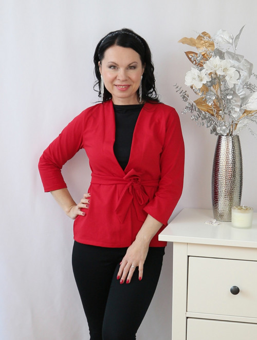 Li-La kabátek červený — foto 3
