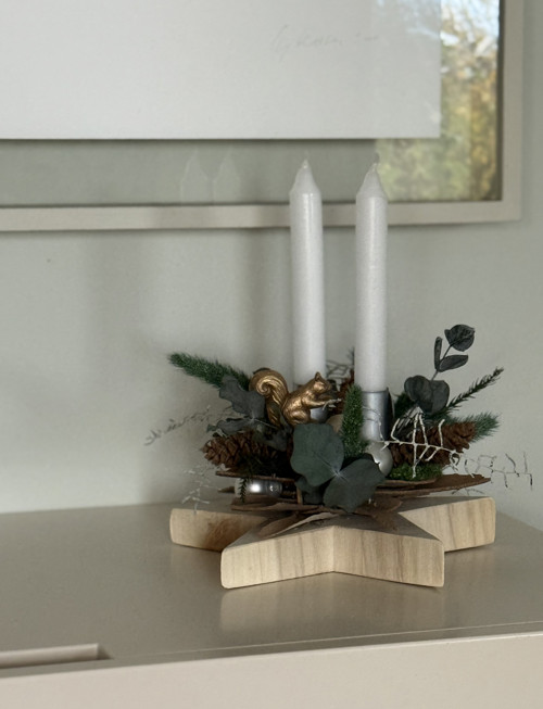Adventní svícen Squirrel — foto 4