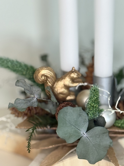 Adventní svícen Squirrel — foto 3