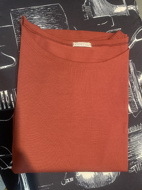 Oversize tričko s 3/4ovými rukávmi — foto 2