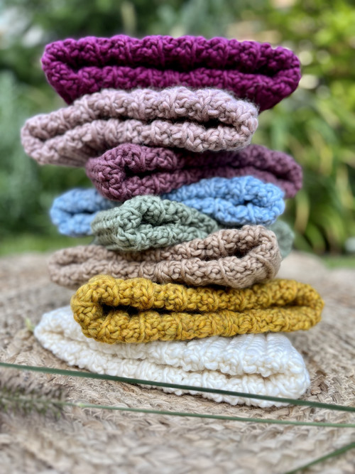 Vlněná čepice PERUANA - čokoládová — foto 6