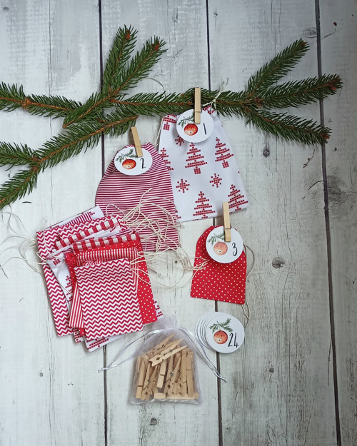 Čekání na Ježíška - adventní pytlíčky — foto 4