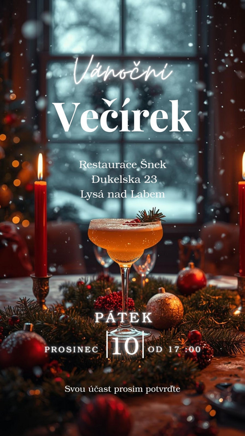 Digitální pozvánka – Vánoční večírek — foto 2