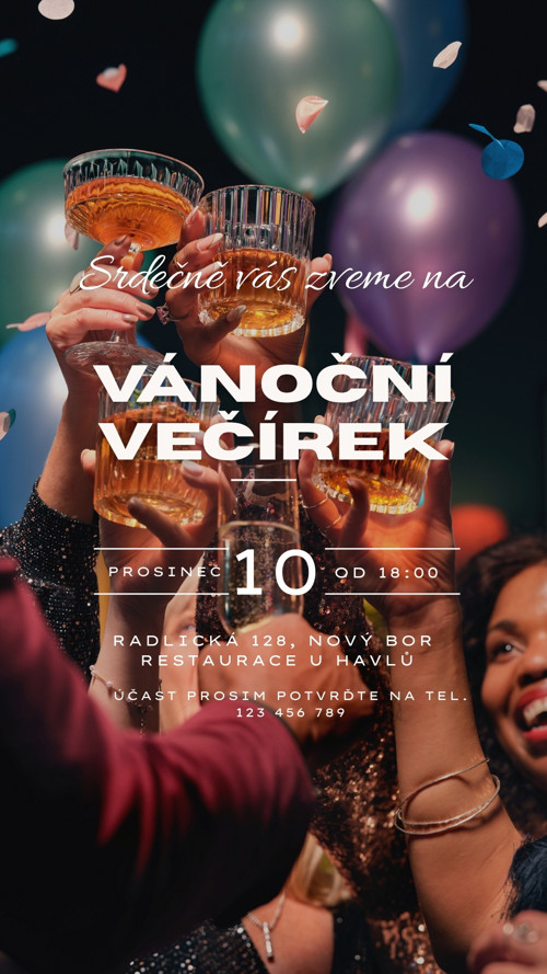 Digitální pozvánka – Vánoční večírek — foto 2