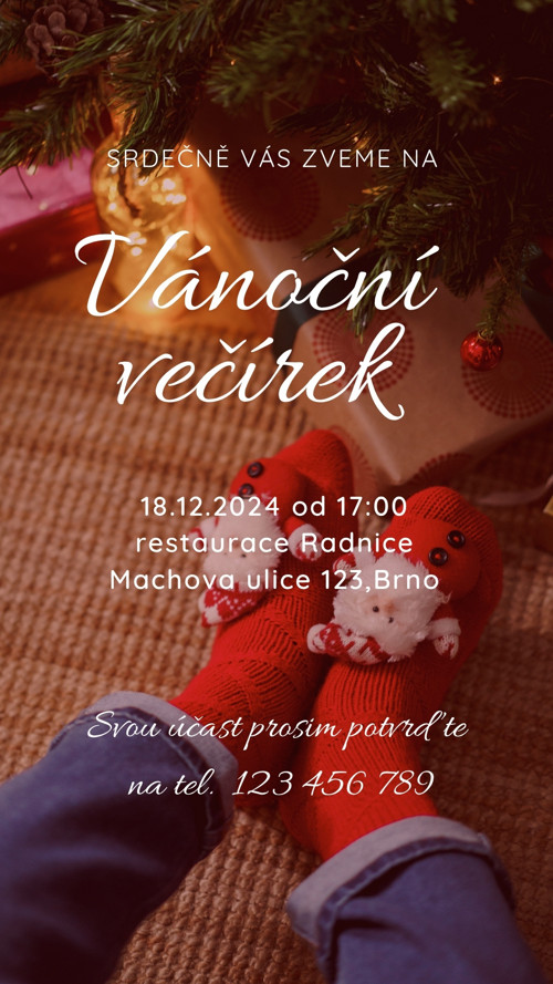 Digitální pozvánka – Vánoční večírek — foto 2