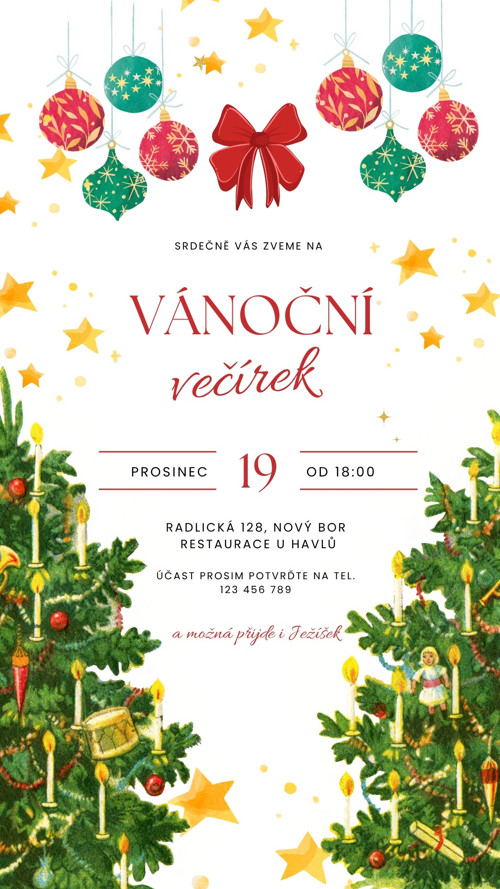 Digitální pozvánka – Vánoční večírek — foto 2