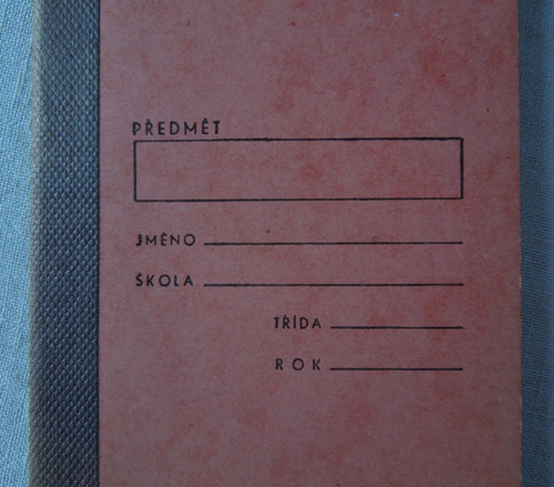 Retro školní zápisník — foto 2