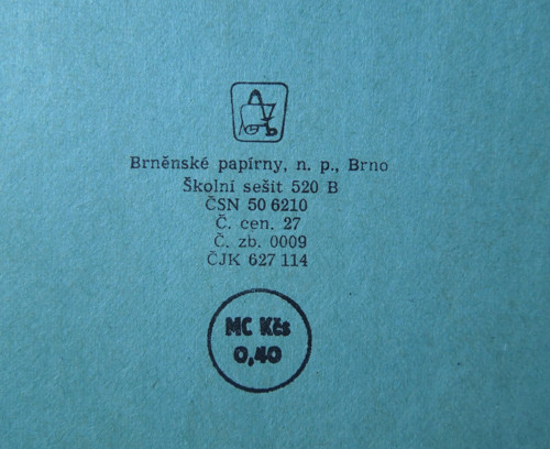 Retro školní sešit — foto 5