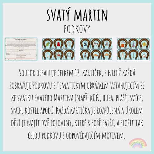 Svatý Martin, podkovy — foto 2