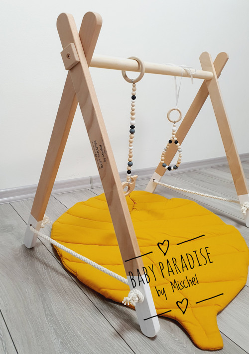 Drevená hrazdička - play gym — foto 2