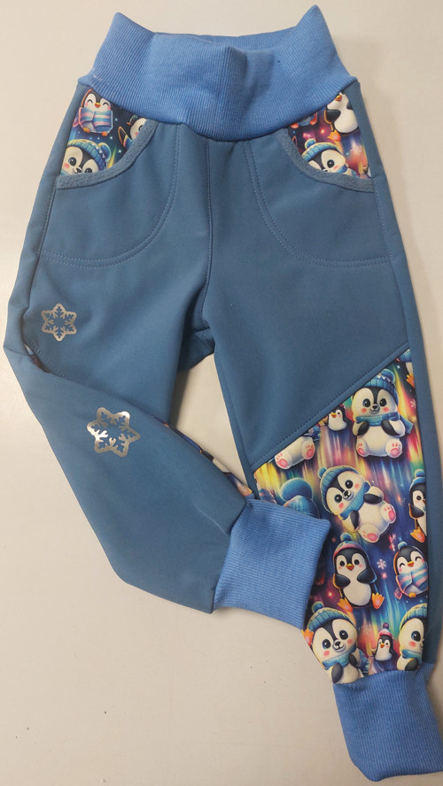 Kalhoty softshell, Tučňák a indigo v.92 — foto 3