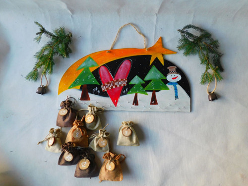 Adventní kalendář - věšáček — foto 4