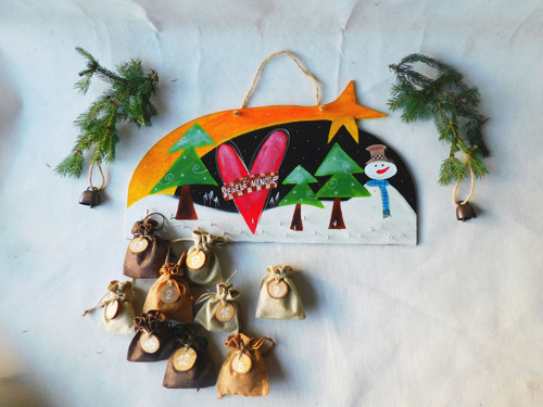 Adventní kalendář - věšáček — foto 2