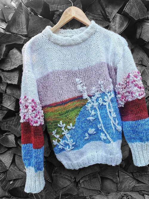 Dámsky svetrík - jeseň — foto 3